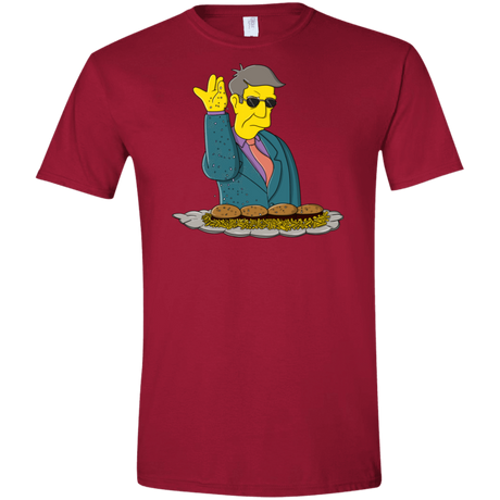 T-Shirts Cardinal Red / S Skinner Bae Hams Men's Semi-Fitted Softstyle