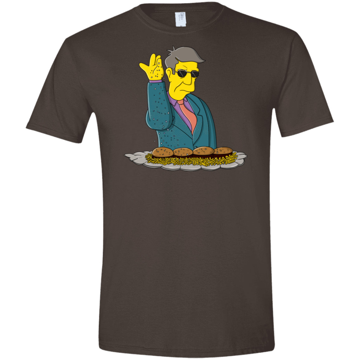 T-Shirts Dark Chocolate / S Skinner Bae Hams Men's Semi-Fitted Softstyle