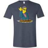 T-Shirts Heather Navy / S Skinner Bae Hams Men's Semi-Fitted Softstyle