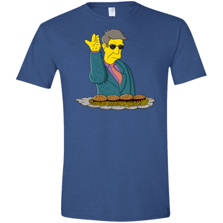 T-Shirts Heather Royal / X-Small Skinner Bae Hams Men's Semi-Fitted Softstyle