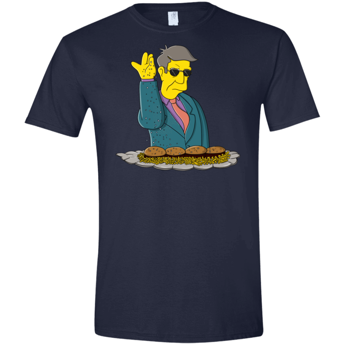 T-Shirts Navy / X-Small Skinner Bae Hams Men's Semi-Fitted Softstyle