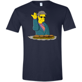 T-Shirts Navy / X-Small Skinner Bae Hams Men's Semi-Fitted Softstyle