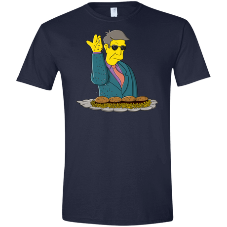 T-Shirts Navy / X-Small Skinner Bae Hams Men's Semi-Fitted Softstyle