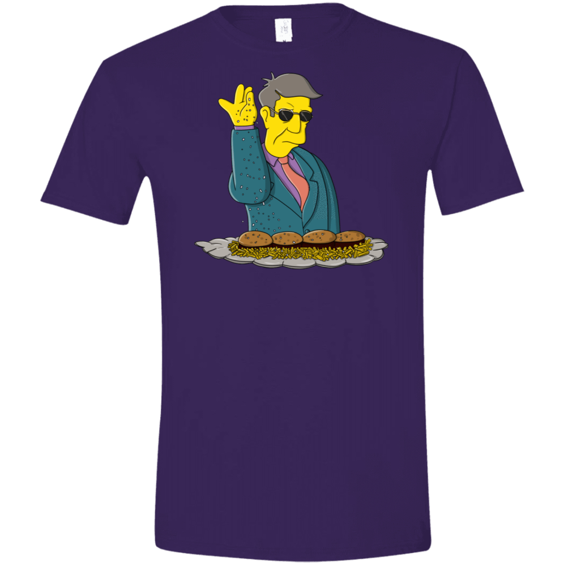 T-Shirts Purple / S Skinner Bae Hams Men's Semi-Fitted Softstyle