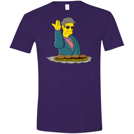 T-Shirts Purple / S Skinner Bae Hams Men's Semi-Fitted Softstyle