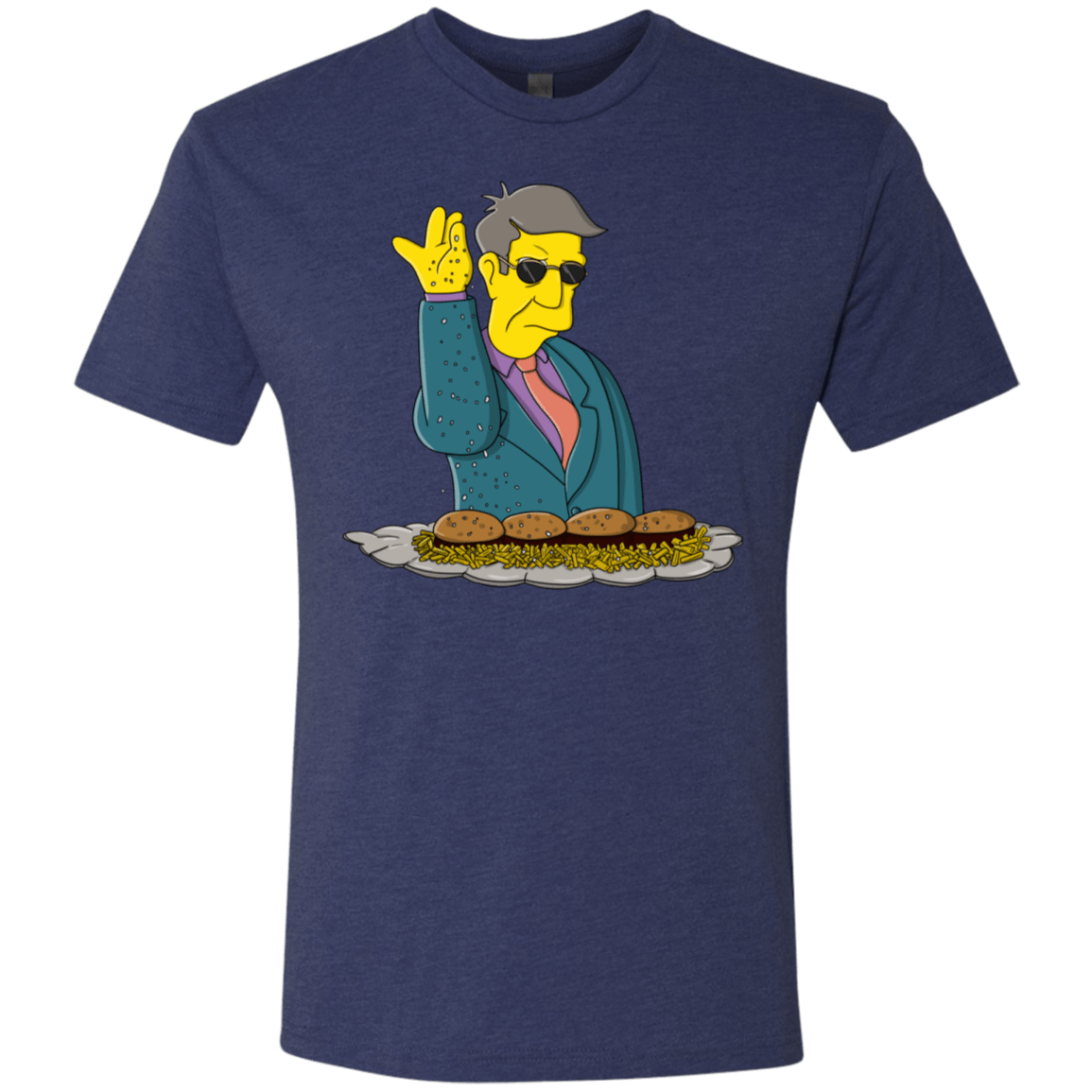 T-Shirts Vintage Navy / S Skinner Bae Hams Men's Triblend T-Shirt