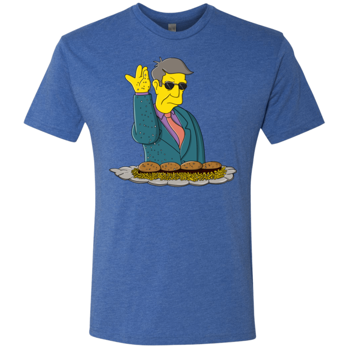 T-Shirts Vintage Royal / S Skinner Bae Hams Men's Triblend T-Shirt