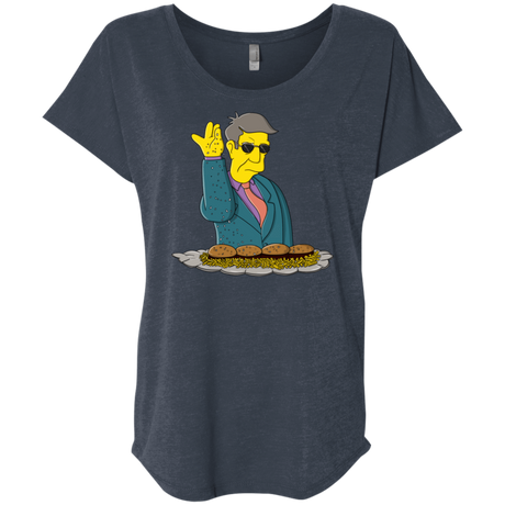 T-Shirts Vintage Navy / X-Small Skinner Bae Hams Triblend Dolman Sleeve