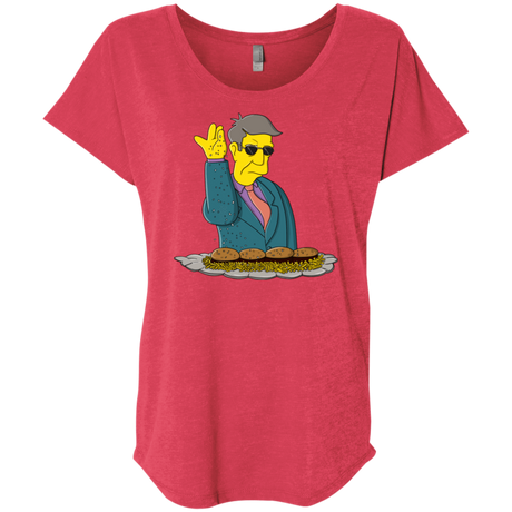 T-Shirts Vintage Red / X-Small Skinner Bae Hams Triblend Dolman Sleeve