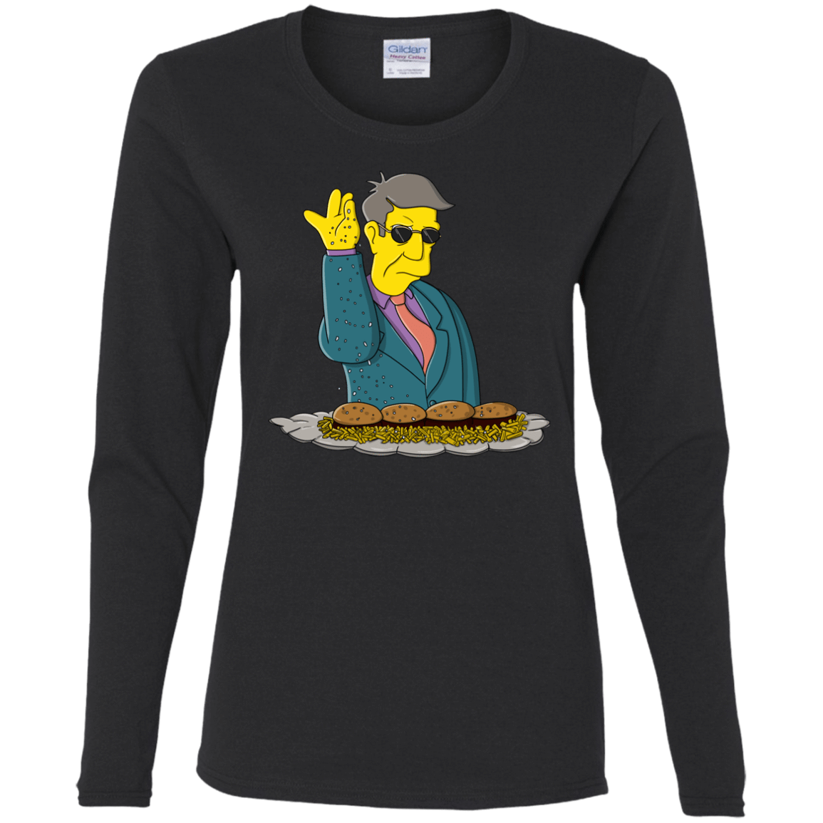 T-Shirts Black / S Skinner Bae Hams Women's Long Sleeve T-Shirt