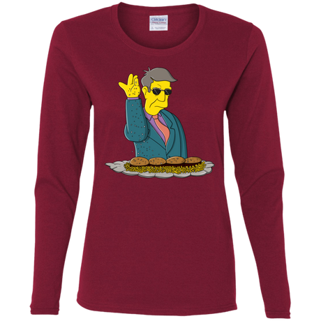 T-Shirts Cardinal / S Skinner Bae Hams Women's Long Sleeve T-Shirt