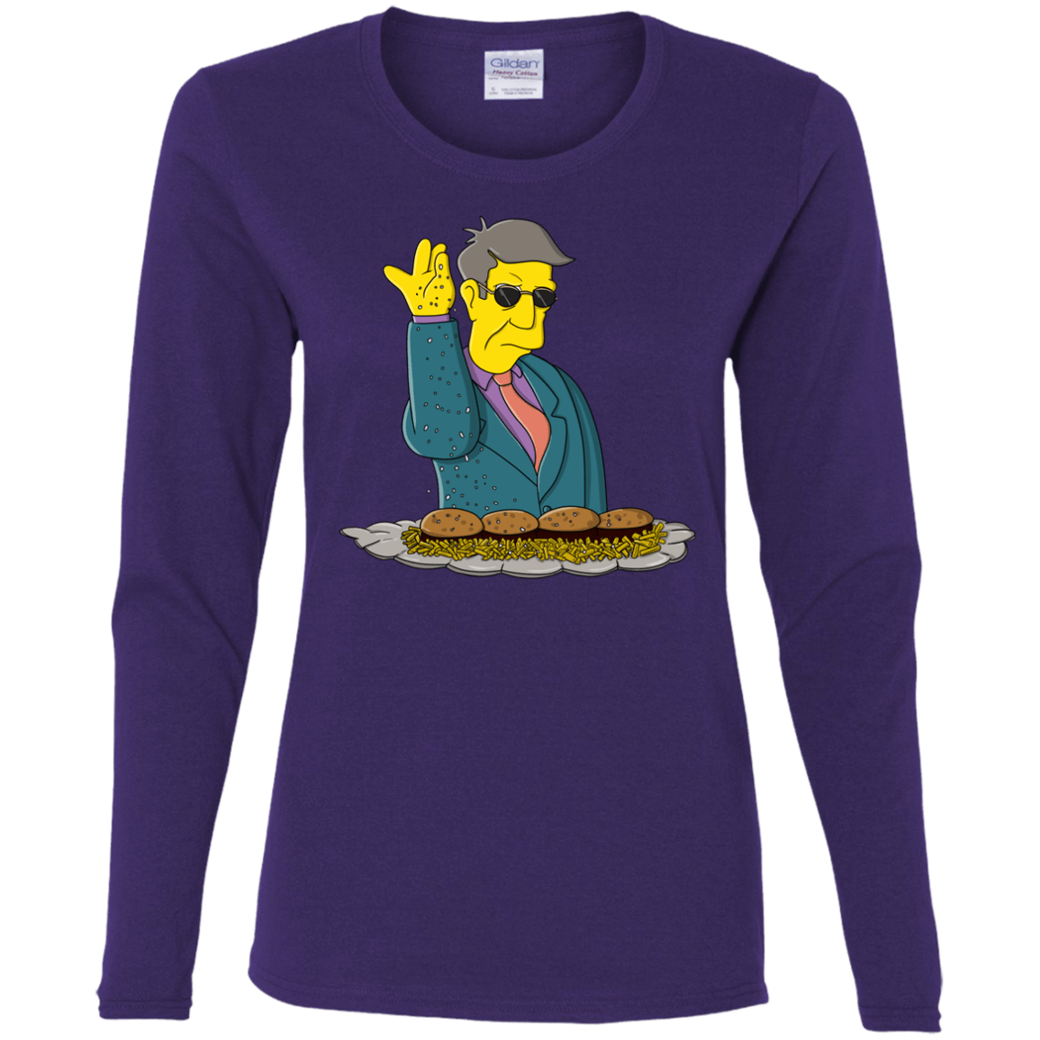 T-Shirts Purple / S Skinner Bae Hams Women's Long Sleeve T-Shirt