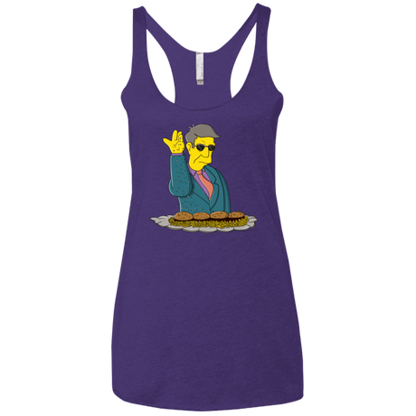 T-Shirts Purple Rush / X-Small Skinner Bae Hams Women's Triblend Racerback Tank