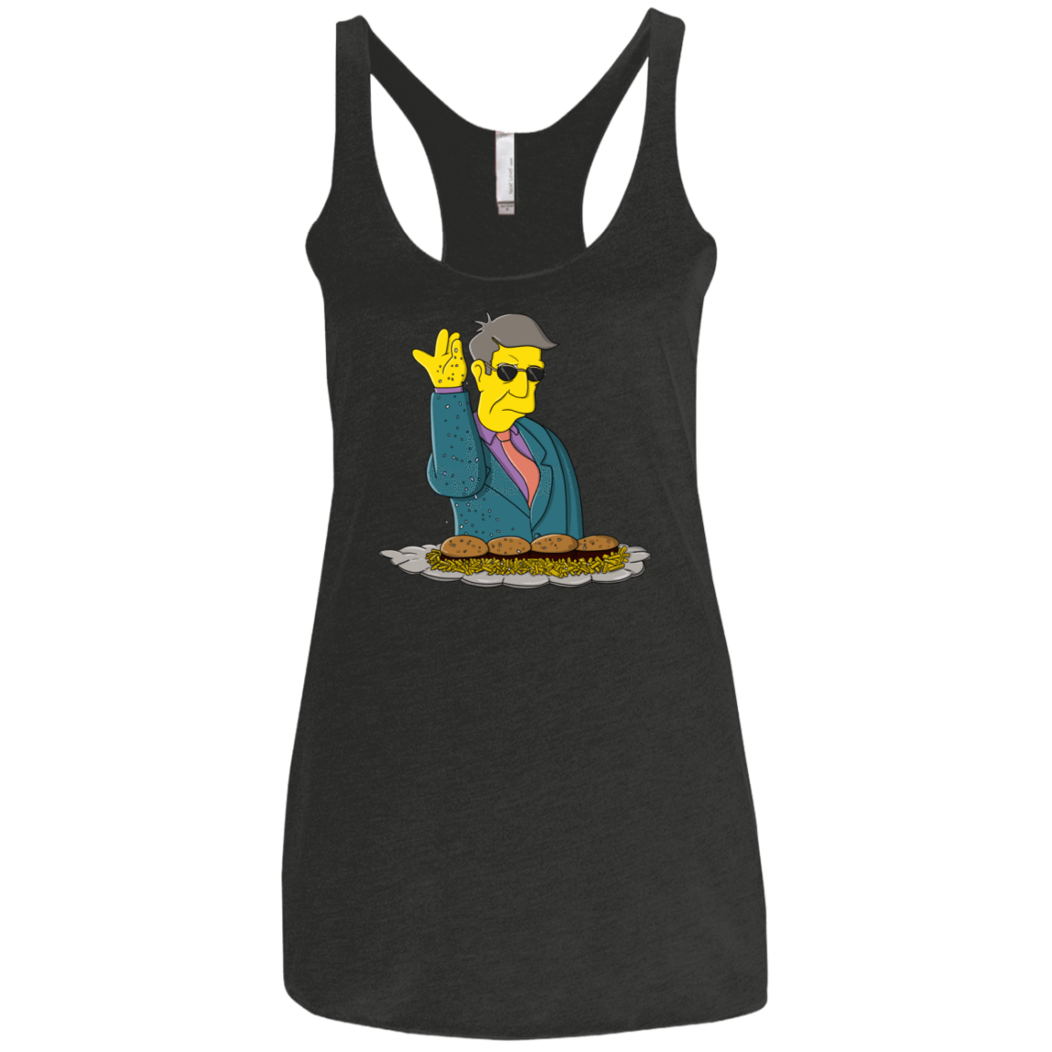 T-Shirts Vintage Black / X-Small Skinner Bae Hams Women's Triblend Racerback Tank