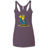 T-Shirts Vintage Purple / X-Small Skinner Bae Hams Women's Triblend Racerback Tank