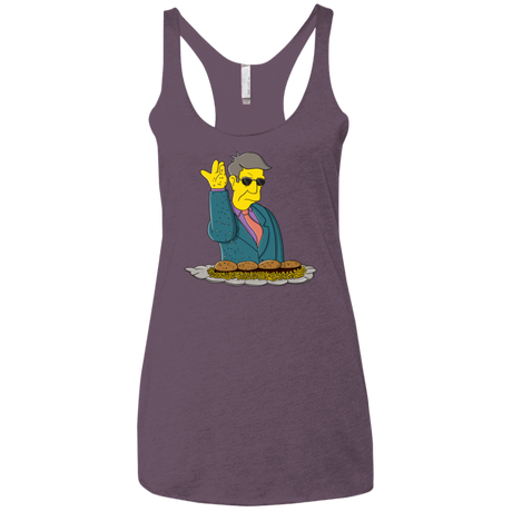 T-Shirts Vintage Purple / X-Small Skinner Bae Hams Women's Triblend Racerback Tank