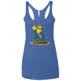 T-Shirts Vintage Royal / X-Small Skinner Bae Hams Women's Triblend Racerback Tank