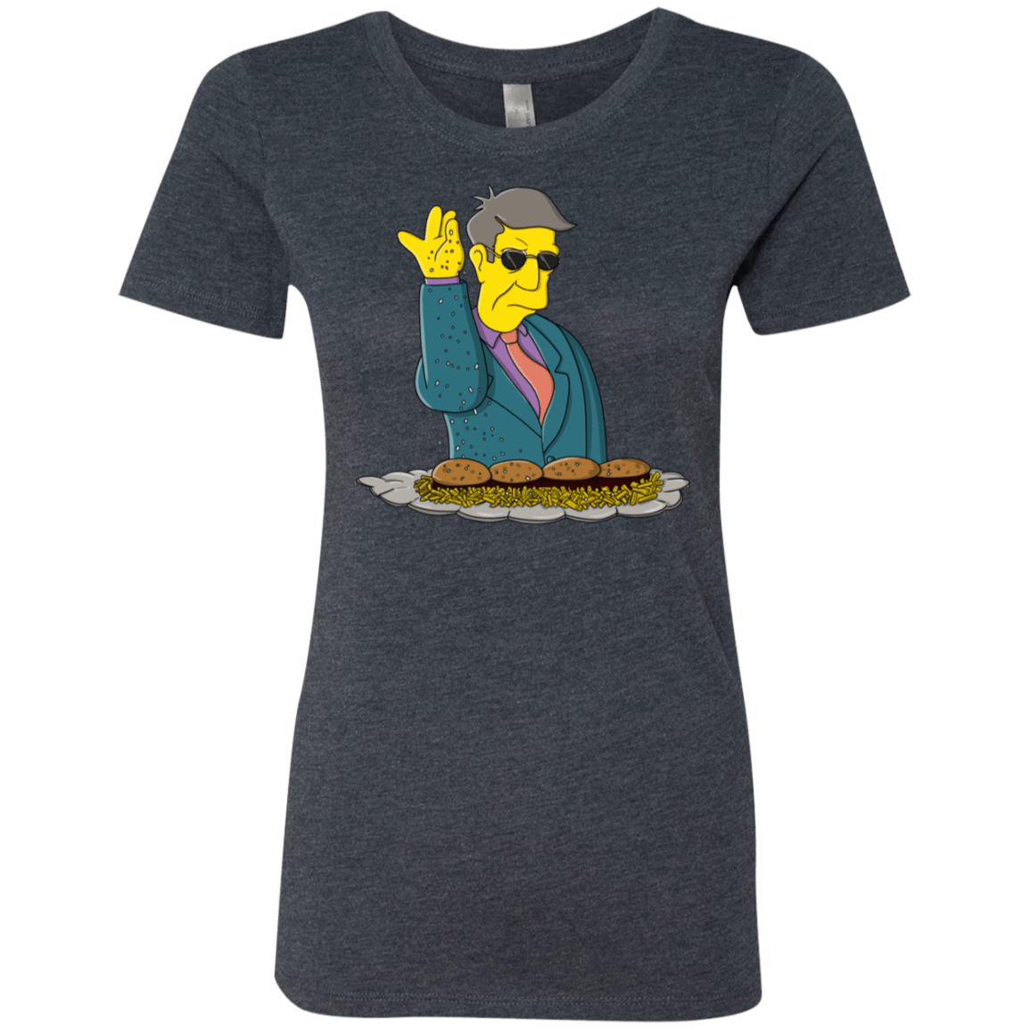 T-Shirts Vintage Navy / S Skinner Bae Hams Women's Triblend T-Shirt