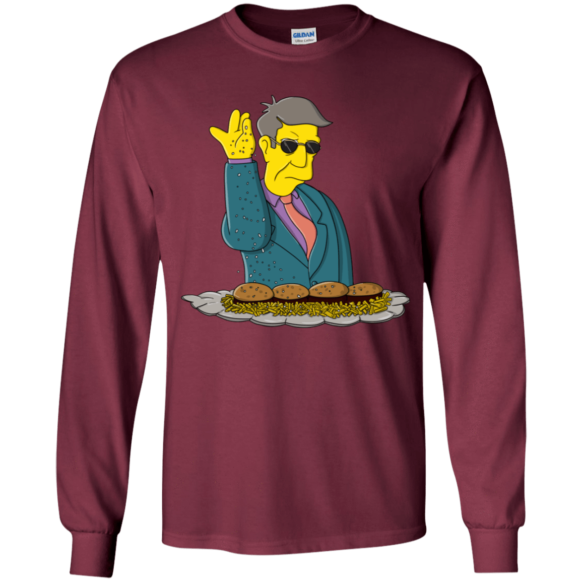 T-Shirts Maroon / YS Skinner Bae Hams Youth Long Sleeve T-Shirt