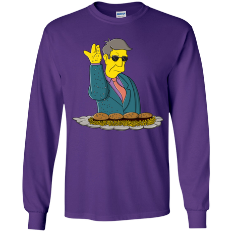 T-Shirts Purple / YS Skinner Bae Hams Youth Long Sleeve T-Shirt