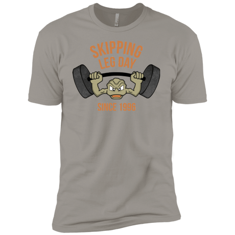 T-Shirts Light Grey / YXS Skipping Leg Day Boys Premium T-Shirt