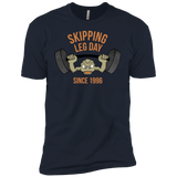 T-Shirts Midnight Navy / YXS Skipping Leg Day Boys Premium T-Shirt