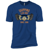 T-Shirts Royal / YXS Skipping Leg Day Boys Premium T-Shirt