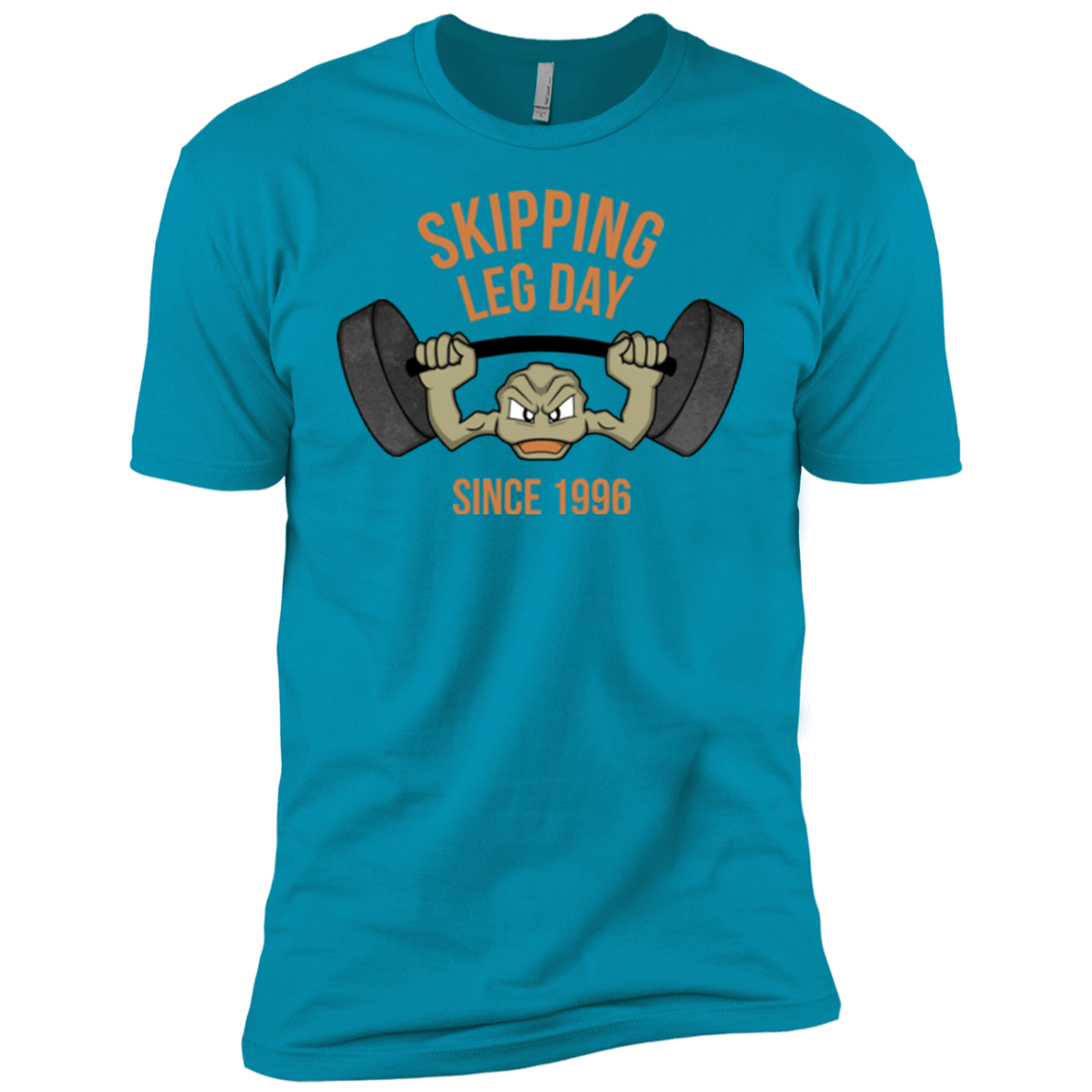 T-Shirts Turquoise / YXS Skipping Leg Day Boys Premium T-Shirt
