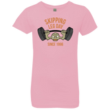 T-Shirts Light Pink / YXS Skipping Leg Day Girls Premium T-Shirt