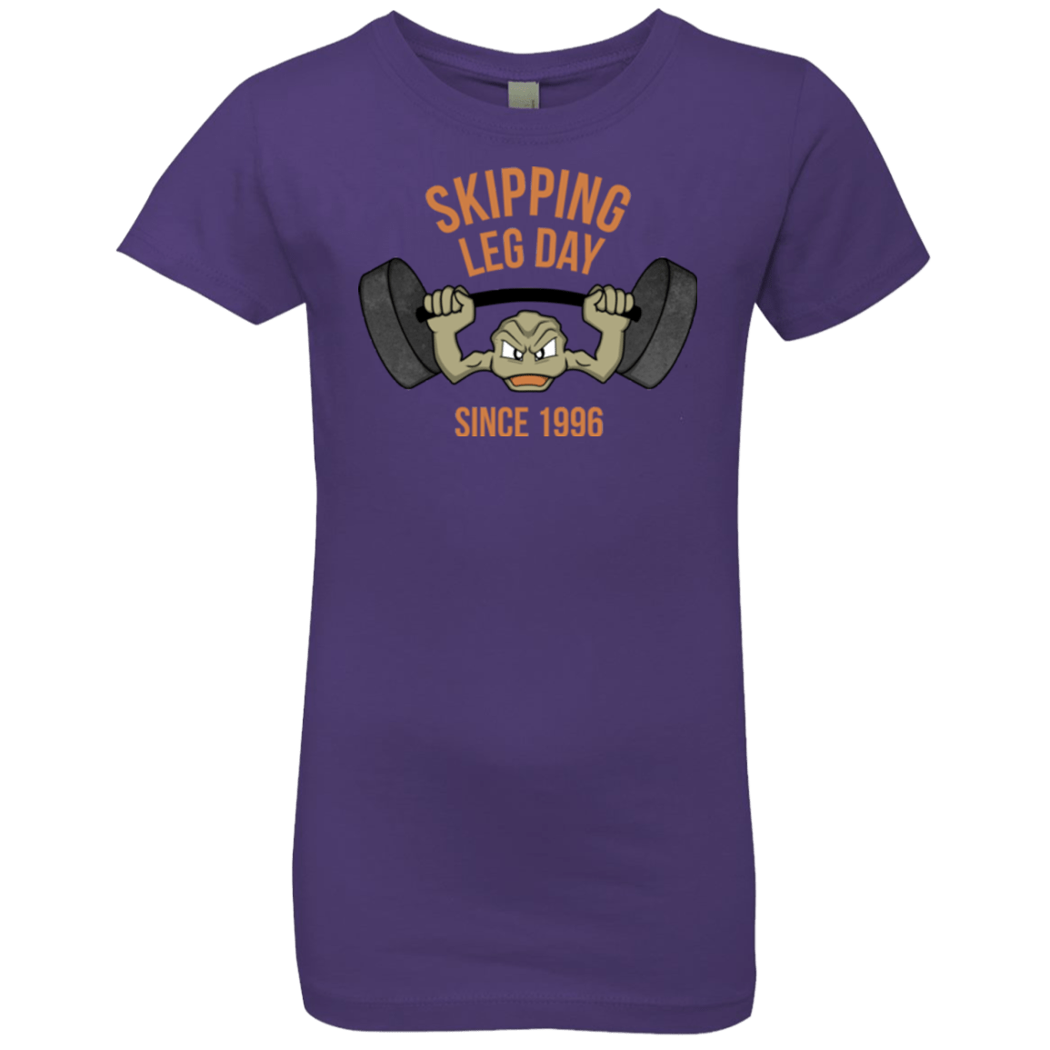 T-Shirts Purple Rush / YXS Skipping Leg Day Girls Premium T-Shirt