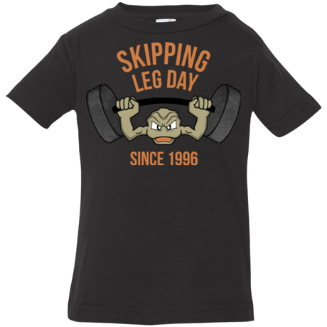 T-Shirts Black / 6 Months Skipping Leg Day Infant PremiumT-Shirt