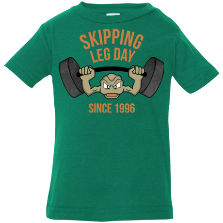 T-Shirts Kelly / 6 Months Skipping Leg Day Infant PremiumT-Shirt