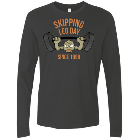 T-Shirts Heavy Metal / Small Skipping Leg Day Men's Premium Long Sleeve