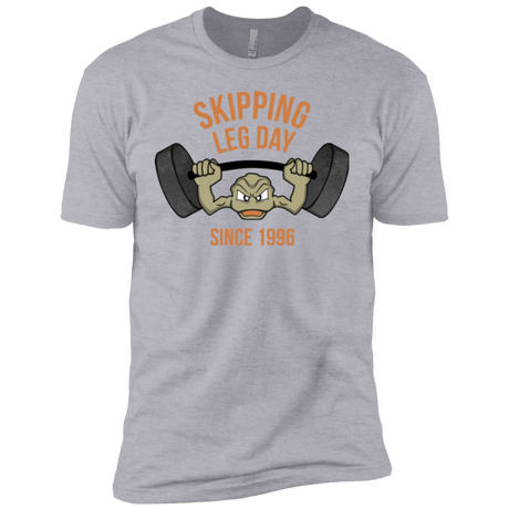 T-Shirts Heather Grey / X-Small Skipping Leg Day Men's Premium T-Shirt