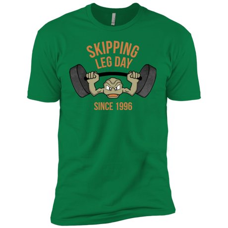 T-Shirts Kelly Green / X-Small Skipping Leg Day Men's Premium T-Shirt