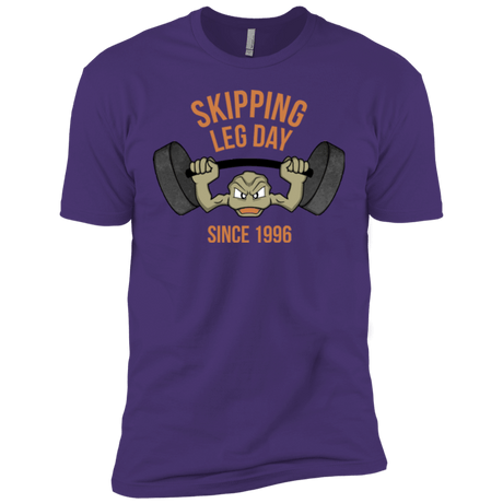 T-Shirts Purple / X-Small Skipping Leg Day Men's Premium T-Shirt
