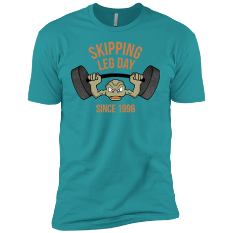 T-Shirts Tahiti Blue / X-Small Skipping Leg Day Men's Premium T-Shirt