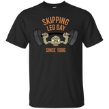 T-Shirts Black / Small Skipping Leg Day T-Shirt