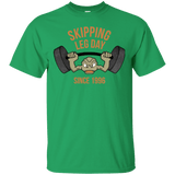 T-Shirts Irish Green / Small Skipping Leg Day T-Shirt