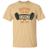 T-Shirts Vegas Gold / Small Skipping Leg Day T-Shirt