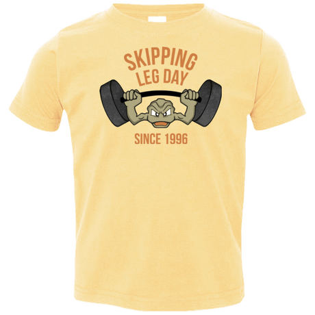 T-Shirts Butter / 2T Skipping Leg Day Toddler Premium T-Shirt