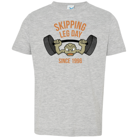 T-Shirts Heather / 2T Skipping Leg Day Toddler Premium T-Shirt
