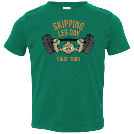 T-Shirts Kelly / 2T Skipping Leg Day Toddler Premium T-Shirt