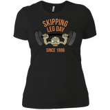 T-Shirts Black / X-Small Skipping Leg Day Women's Premium T-Shirt