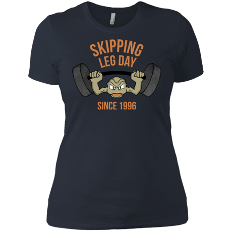 T-Shirts Indigo / X-Small Skipping Leg Day Women's Premium T-Shirt