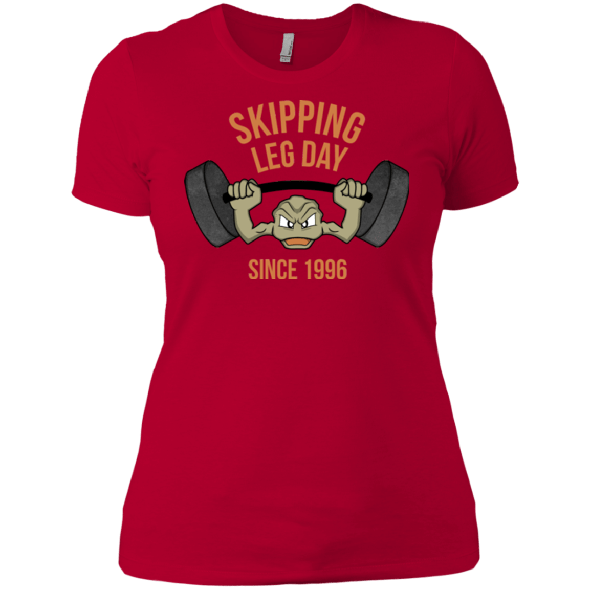 T-Shirts Red / X-Small Skipping Leg Day Women's Premium T-Shirt