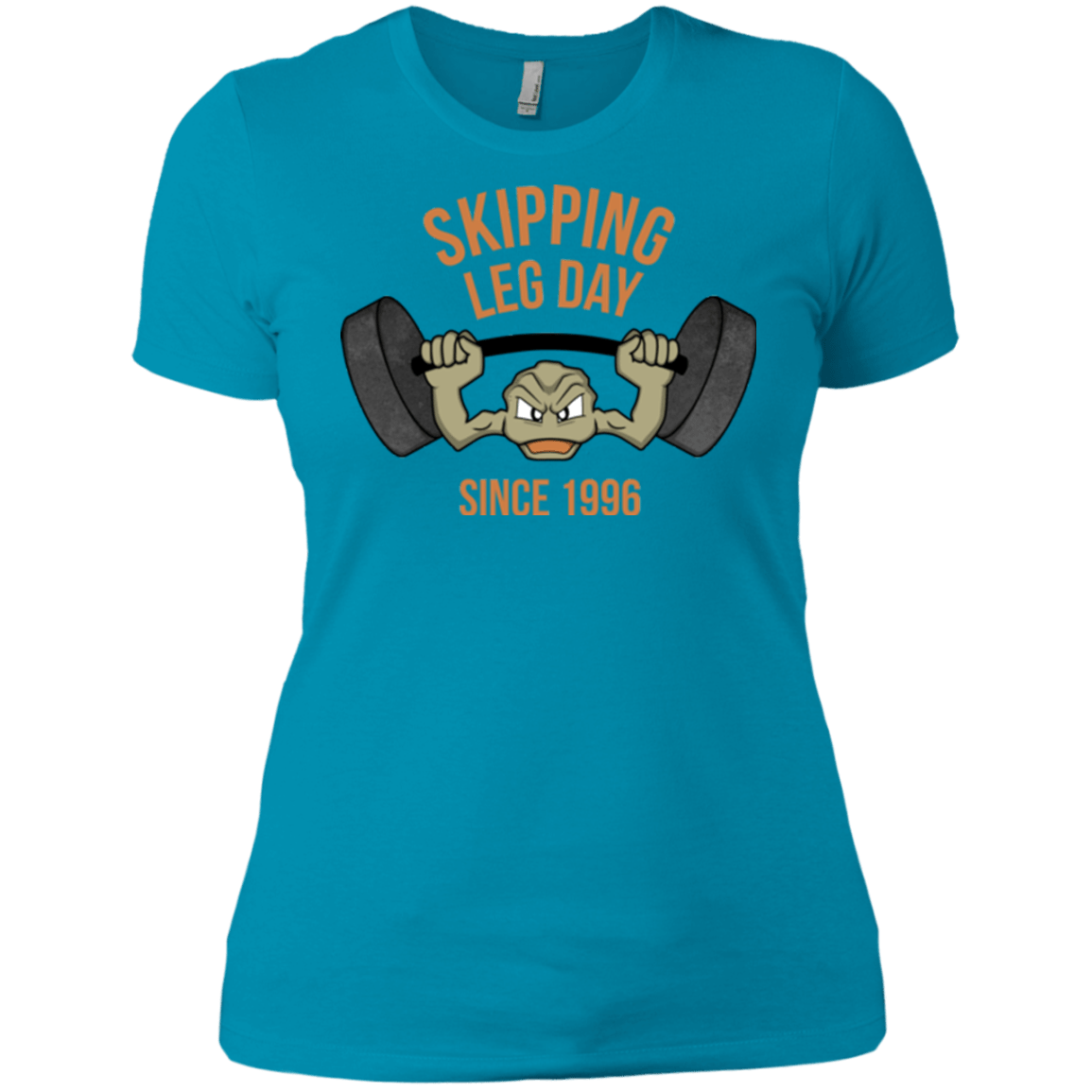 T-Shirts Turquoise / X-Small Skipping Leg Day Women's Premium T-Shirt