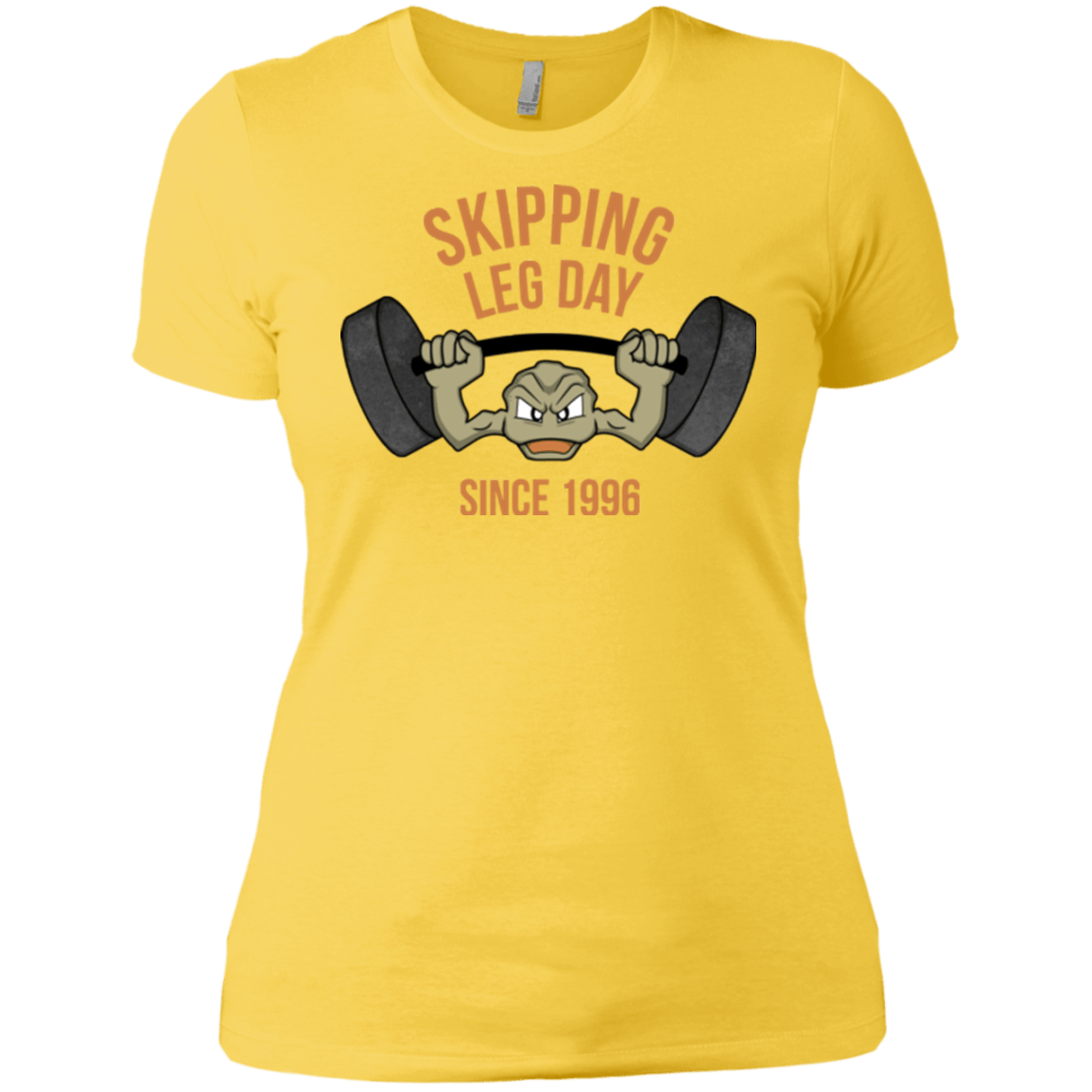 T-Shirts Vibrant Yellow / X-Small Skipping Leg Day Women's Premium T-Shirt