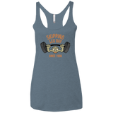 T-Shirts Indigo / X-Small Skipping Leg Day Women's Triblend Racerback Tank