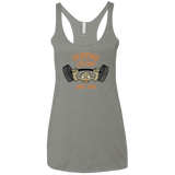 T-Shirts Venetian Grey / X-Small Skipping Leg Day Women's Triblend Racerback Tank